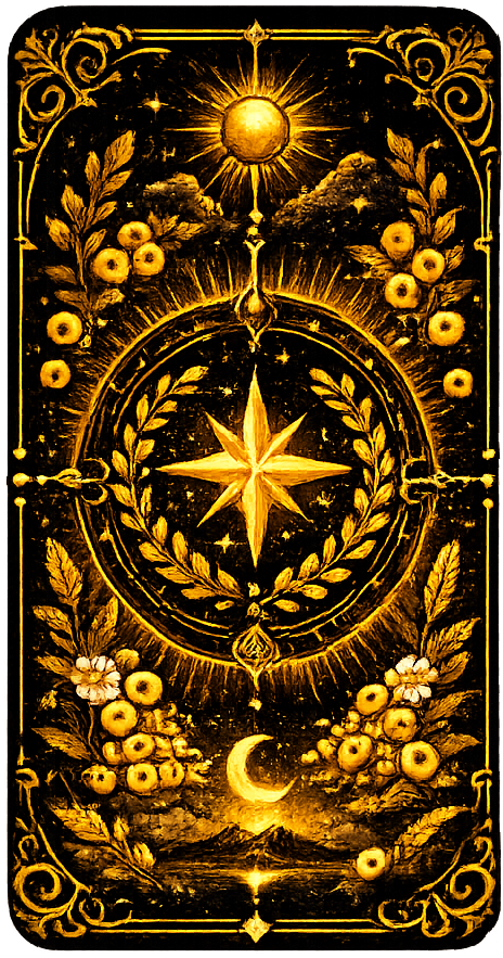Tarot card for The Star puzzle
