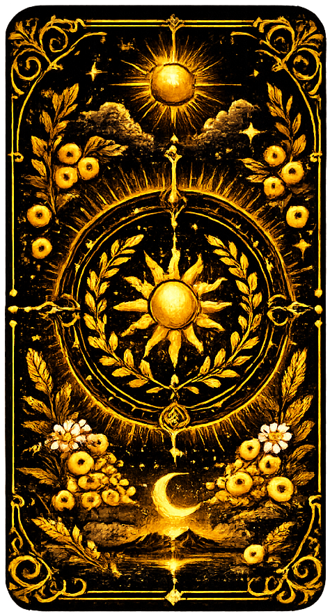Tarot card for The Sun puzzle